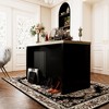 61"W Famapy Dresser Bedroom Island  Storage Cabinet Closet with Built-In Outlet - 2 of 4