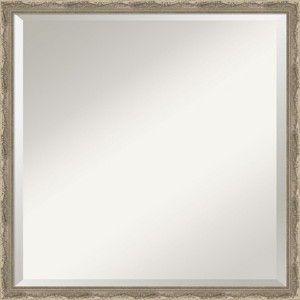 Mila Beveled Wood Framed Bathroom Vanity Wall Mirror - 1 of 4