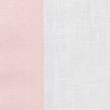 blush pink and white