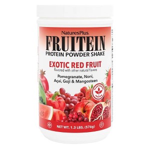 Fruitein Exotic Red Fruit Shake by Nature's Plus  -  1.3 lbs Powder - 1 of 3