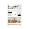 Sapphtopaz Kids Bookcase with Storage, Multifunctional Bookshelf Display Stand for Bedroom, Playroom, Hallway - 2 of 4