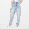 Women's High-Rise Curvy Straight Jeans - Wild Fable™ - 2 of 3