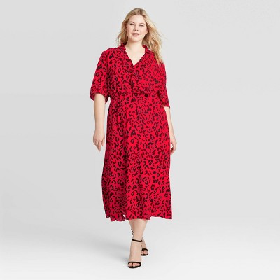 red polka dot dress target