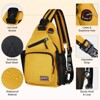 Generic Crossbody Sling Bag Backpack for Men & Women, Convertible Shoulder Bag Waterproof Chest Bag For Daypack Travel Hiking - 2 of 4