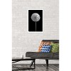 Trends International Tom Quartermaine - Black and White Dandelion Framed Wall Poster Prints - 2 of 4