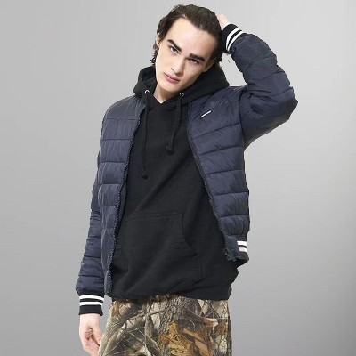 Members Only Men's Varsity Puffer Jacket