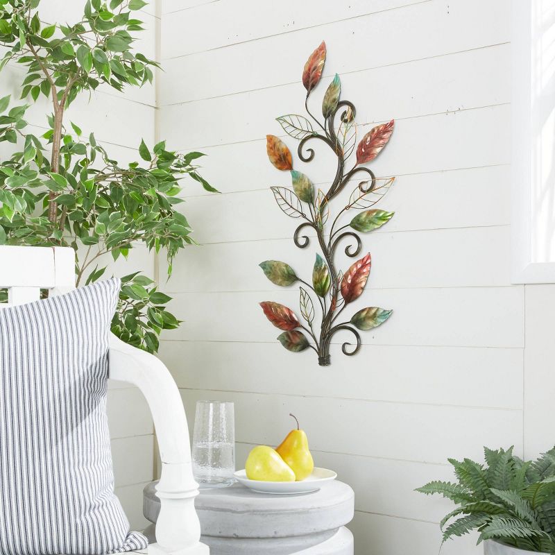 Traditional Metal Leaf Wall Decor - Olivia &#38; May, 3 of 27