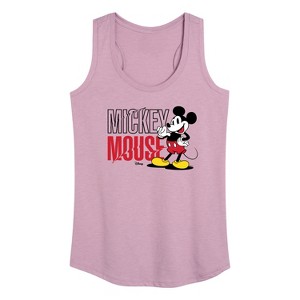 Women's - Disney - Mickey & Friends Graphic Racerback Tank - 1 of 4