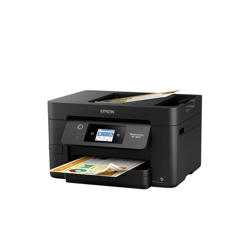 Epson WorkForce WF-3823 All-in-One Inkjet Printer Scanner Copier - Black, 3 of 10
