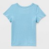 Toddler Adaptive Short Sleeve 4th of July Baseball Graphic T-Shirt - Cat & Jack™ Blue - 2 of 3