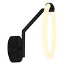 CWI Lighting Hoops 1 Light LED Wall Sconce With Black Finish - 3 of 4