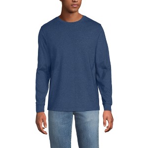 Lands' End Men's Super-T Long Sleeve T-Shirt - 1 of 3