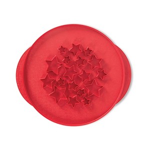 Nordic Ware 12" Stars & Cherries Pie Top Cutter - 1 of 4