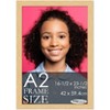 PosterPalooza | Photo Size Minimalist Yellow Picture Frame - UV Acrylic, Foam Board Backing, Hanging Hardware - 2 of 4
