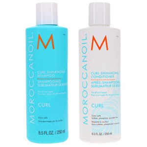Moroccanoil Curl Enhancing Shampoo 8.5 oz & Curl Enhancing Conditioner 8.5 oz Combo Pack - 1 of 4