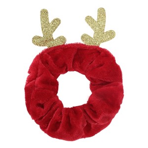 Unique Bargains Christmas Hair Scrunchies Antlers for Christmas 1 Pc - 1 of 4