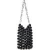 FATMOON Women's Acrylic Transparent Crystal Evening Handbag - Small Square Crossbody Bag with Beaded Detail - 2 of 4