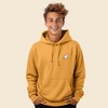 Dalix Embroidered Ghost Hoodie Soft Fleece Hood Sweatshirt Mens - 2 of 4
