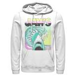 Men's Jaws 80s Colorful Wave Pull Over Hoodie