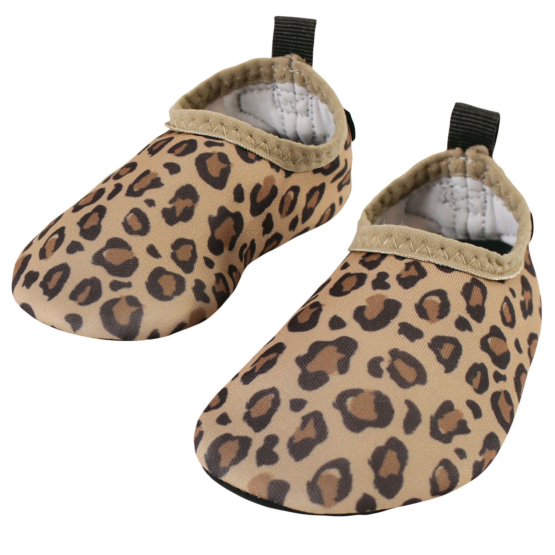 Hudson Baby Infant and Toddler Water Shoes for Sports, Yoga, Beach and Outdoors, Leopard, 12-18M/5 Toddler
