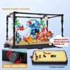 Fish Tank Building Block, Lighting Aquarium Set with Jellyfish, Dolphin Which Is A Table Ornaments. - 2 of 4