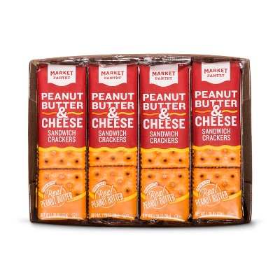 Peanut Butter On Cheese Sandwich Crackers 8ct - Market Pantry™