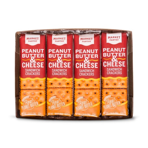 Peanut Butter On Cheese Sandwich Crackers 8ct Market Pantry