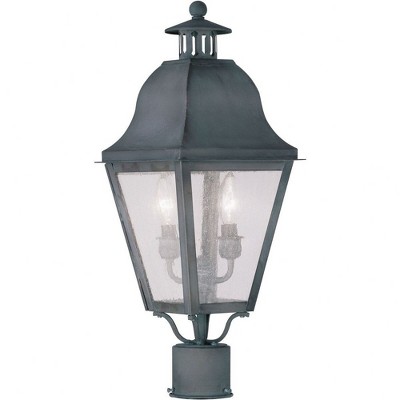 Livex Lighting Amwell 2 - Light Post Light in  Bronze