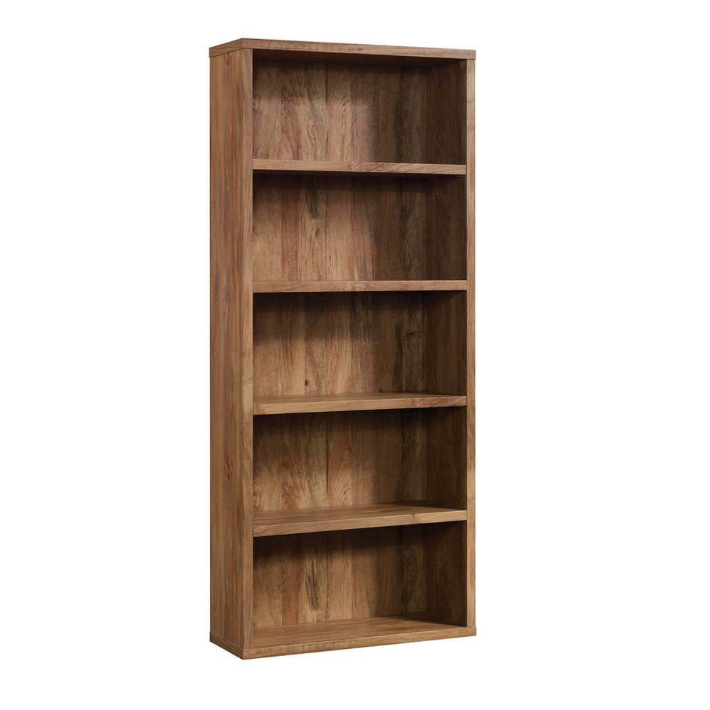 Photos - Wall Shelf Sauder 72.71"5 Shelves Vertical Bookcase Sindoori Mango - : Adjustable, Mod 