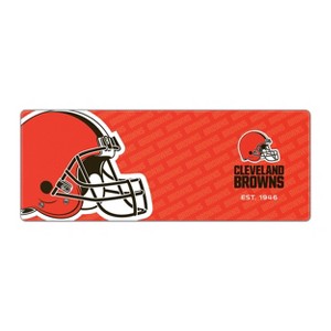 NFL Cleveland Browns Logo Series 31.5" x 12" Desk Pad: Office Accessory - 1 of 3