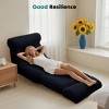 ELJGET Folding Sofa Bed, Convertible Comfy Sleeper Chair with Back Support, Foldable Floor Sofa Bed Couch - 4 of 4