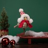 Northlight Right Facing Standing Bird with Scarf and Plaid Hat Christmas Figure - 8.5" - 2 of 3