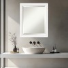 Amanti Art Oliver Narrow Beveled Wood Framed Bathroom Vanity Wall Mirror - 4 of 4