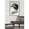 Trends International MLB Oakland Athletics - Drip Helmet 22 Framed Wall Poster Prints - 2 of 4