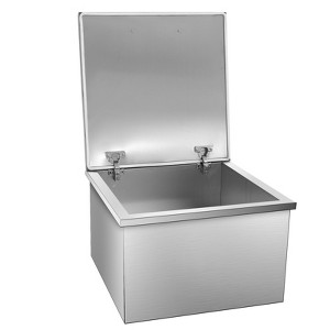 coucheta Stainless Steel Drop in Ice Chest - Commercial Ice Bin for Outdoor Kitchen Ice Bar & Cold Beverages - 1 of 4