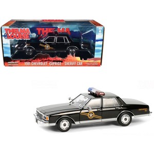 1981 Chevrolet Caprice "Navajo County, AZ Sheriff" Black "Thelma & Louise" (1991) Movie 1/24 Die Cast Model Car by Greenlight - 1 of 3