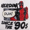 Silver Buffalo Marvel Deadpool "Nerdin' Since The '90s" Ceramic Camper Mug | Holds 20 Ounces - 3 of 4