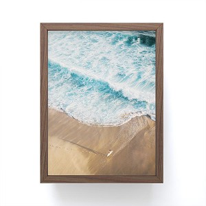 Romana Lilic / LA76 Photography The Surfer and The Ocean Framed Mini Print - Society6 - 1 of 1