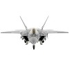 Lockheed F-22A Raptor Stealth Aircraft "Symbiote, Nellis AFB" US Air Force "Air Power Series" 1/72 Diecast Model by Hobby Master - 4 of 4