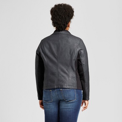 womens black jacket target