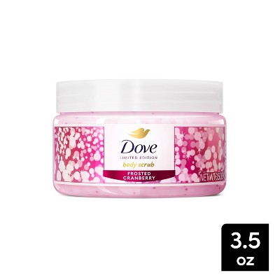 Dove Beauty Limited Edition Mini Body Scrub - Frosted Cranberry - 3.5oz