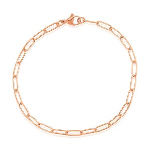 ELYA Women's Small 3.5mm Paperclip Bracelet - 8.5" - 1 of 4