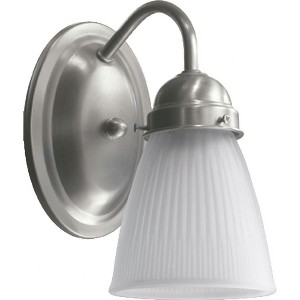 Quorum Lighting 1 - Light Sconce in  Satin Nickel - 1 of 1