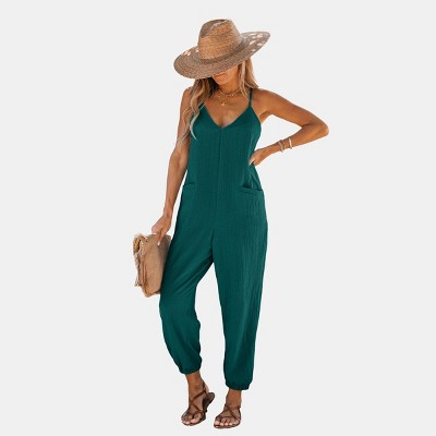 Women's Crinkled Jumpsuit for Seaside Escapades - Cupshe