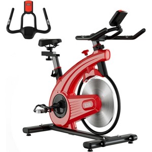 NAYSAYE Stationary Exercise Bike, Adjustable Workout Bike, Indoor Cycling Bike with Adjustable Seat for Home Gym, Black, 42"*41.6"*21.6" - 1 of 4