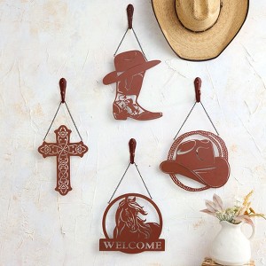 The Lakeside Collection Classic Rustic Western Icon Wall Decor - 1 of 4