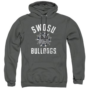 Southwestern Oklahoma State University Official Swosu Bulldogs Logo Adult Pull-Over Hoodie - 1 of 4