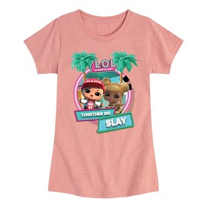 Girls' - Lol Surprise! - Together We Slay Fitted Short Sleeve Graphic T-Shirt - 1 of 4