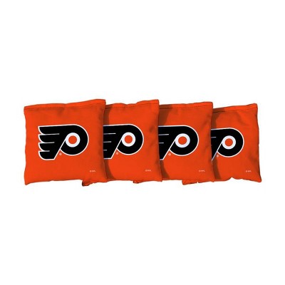 NHL Philadelphia Flyers Corn-Filled Cornhole Bags Orange - 4pk