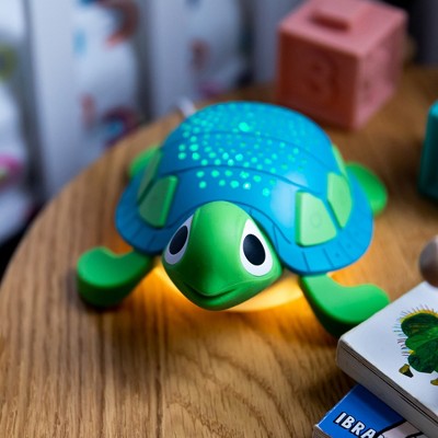 Green Turtle White Noise Machine with Star Projector